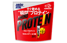 「アミノバイタル アミノプロテイン」レモン味スティック30本入り箱