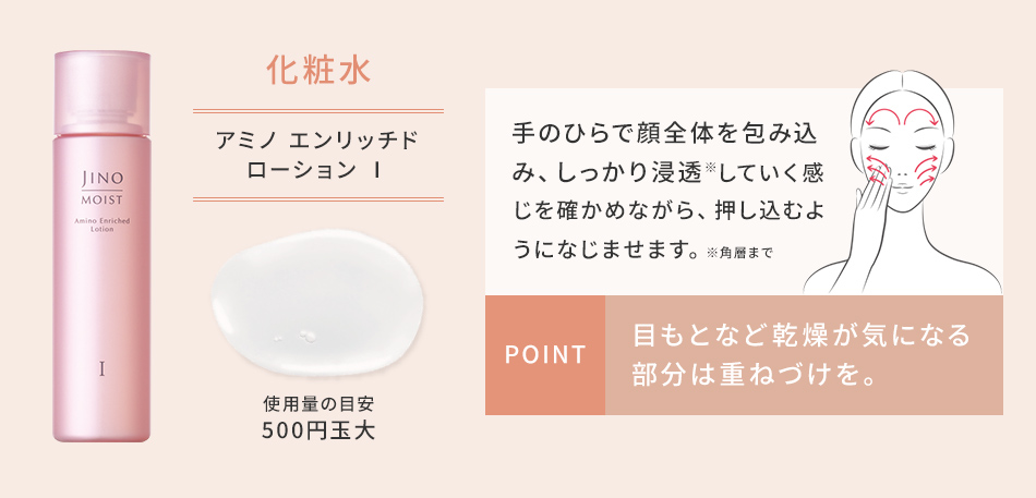 目もとなど感想が気になる部分は重ねづけを。